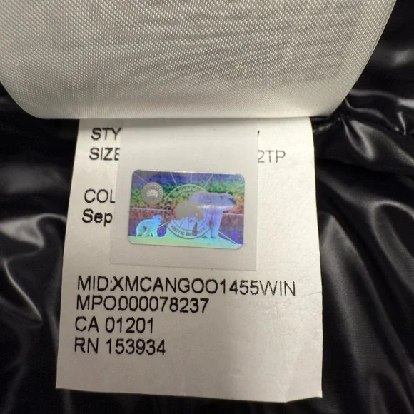 CANADA GOOSE Sephia Marlow Jacket XXS XTRA SMALL Brown Puffer Coat - Picture 8 of 16